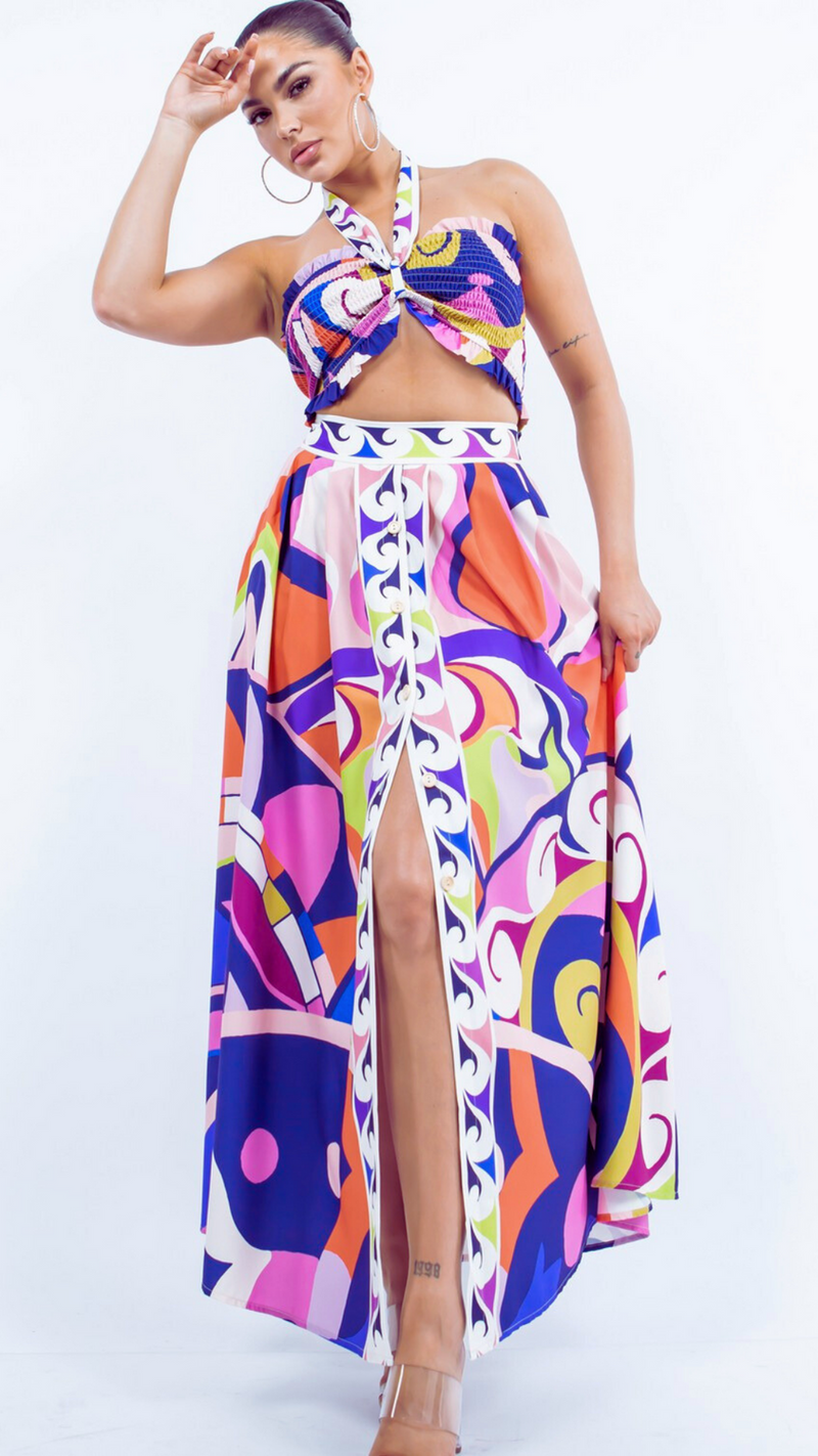 BAECATION 2PC SKIRT SET