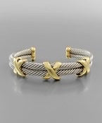 DAVID TRIPLE X CORD BRACELET