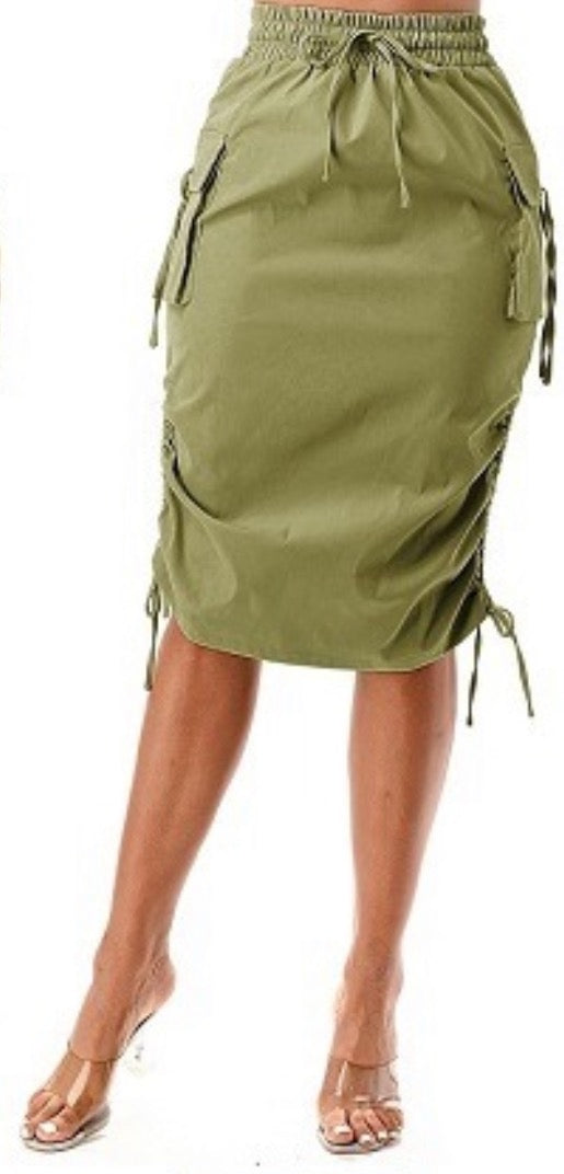 COSMOPOLITAN CARGO SKIRT