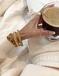 GOLD WOVEN BRACELET