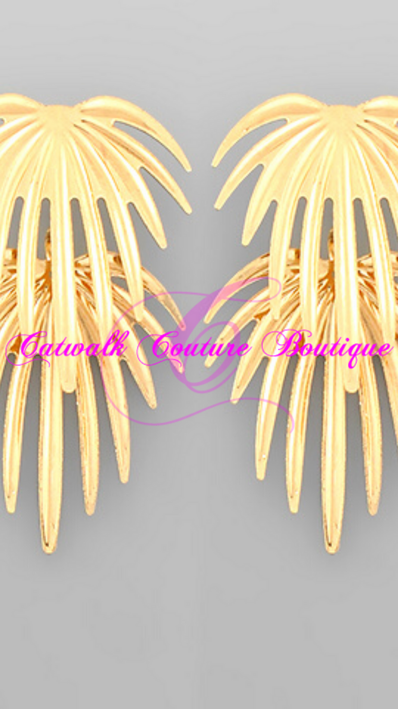 PALOMA PALM BURST EARRINGS