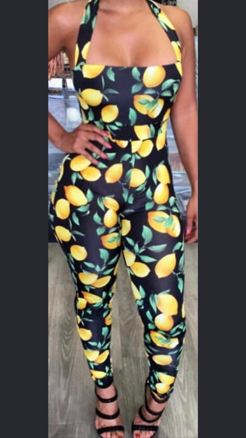 THROWING LEMONS & SHADE JUMPSUIT