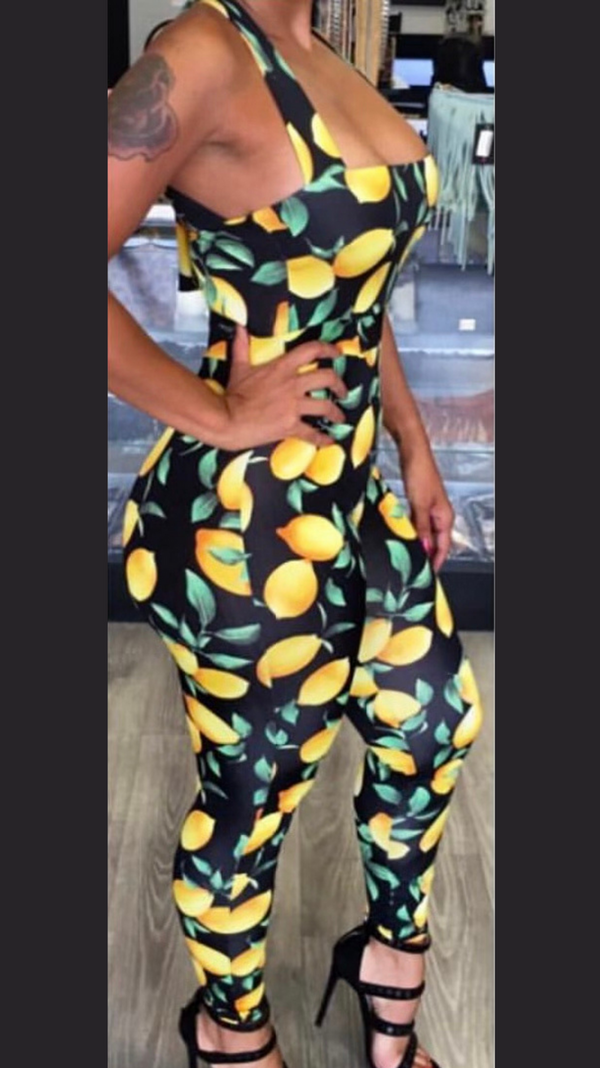 THROWING LEMONS & SHADE JUMPSUIT