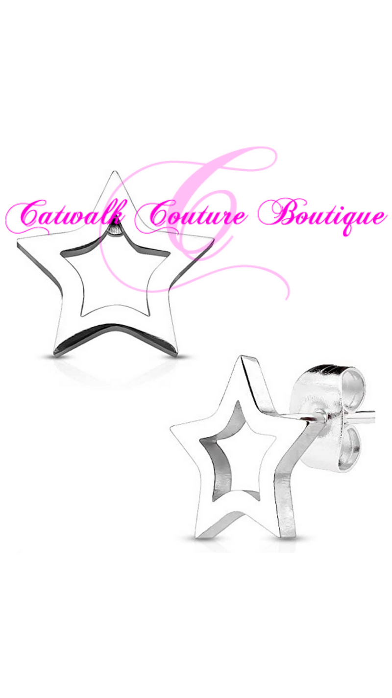 TWINKLE TWINKLE LITTLE STAR STUD EARRINGS